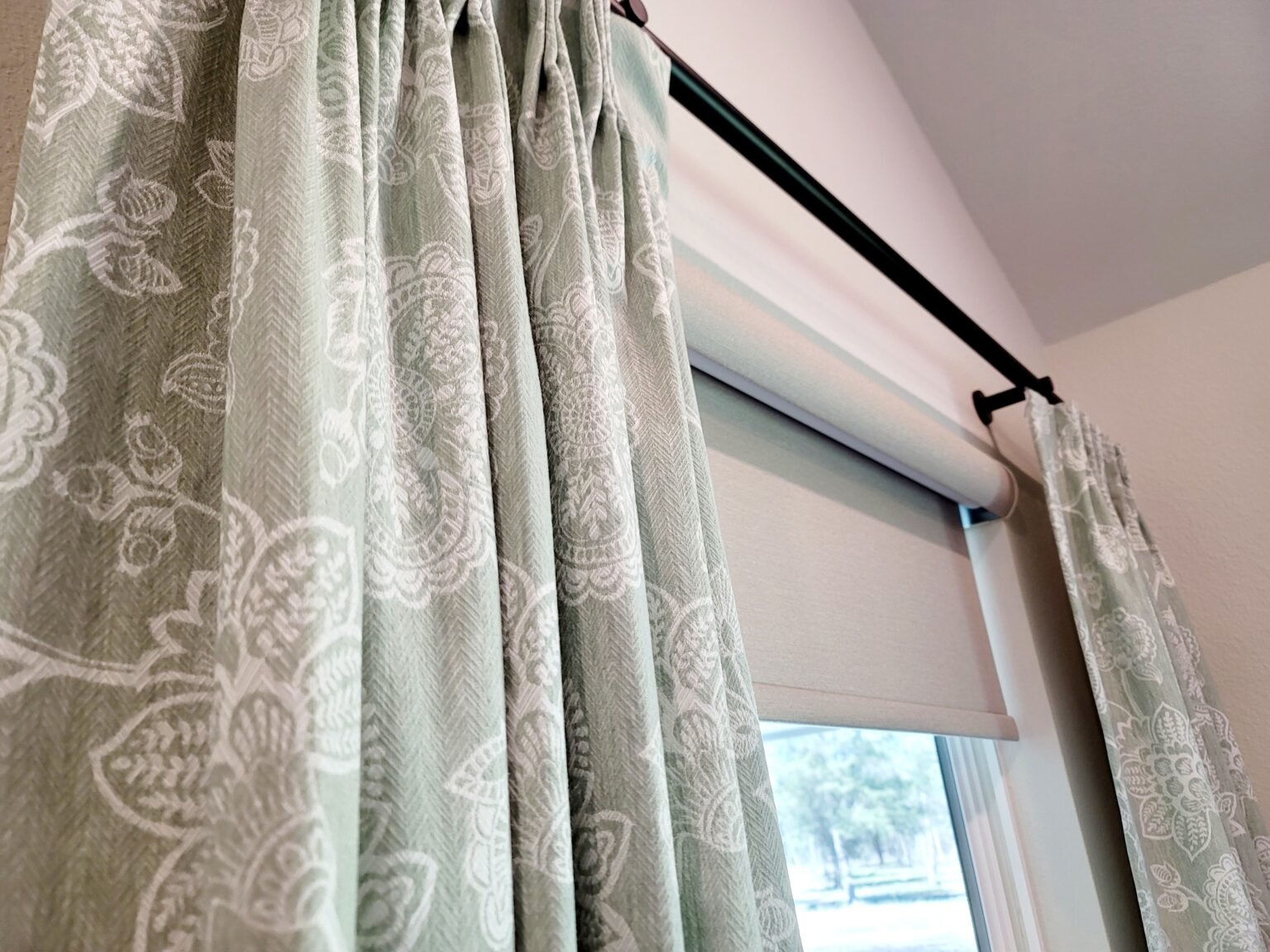 Light and Privacy Control Drapery