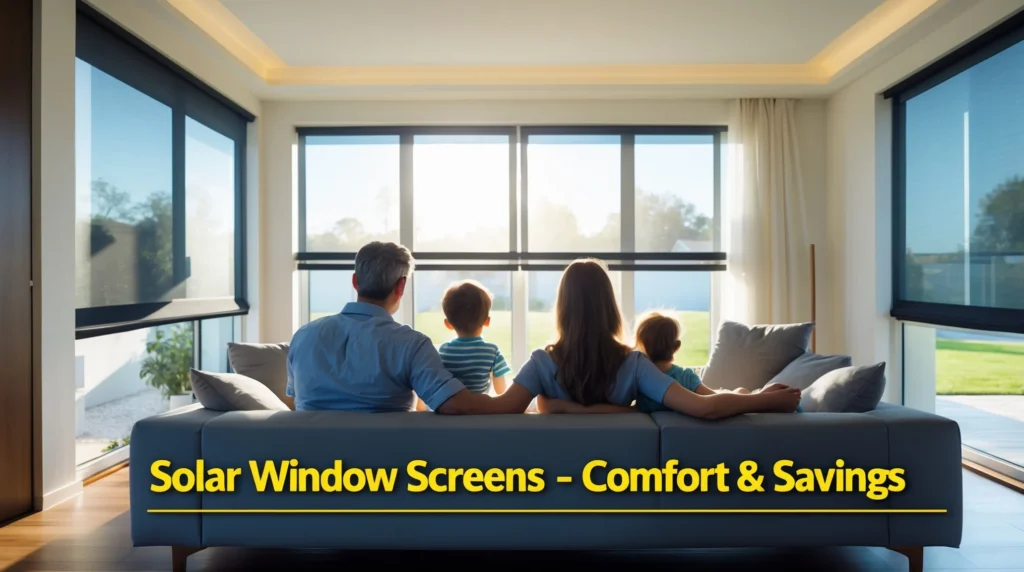Turning To Solar Window Screens For Comfort And Savings