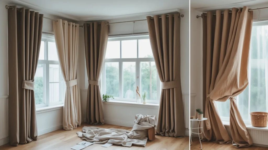 How to Remove Stains from Blackout Curtains