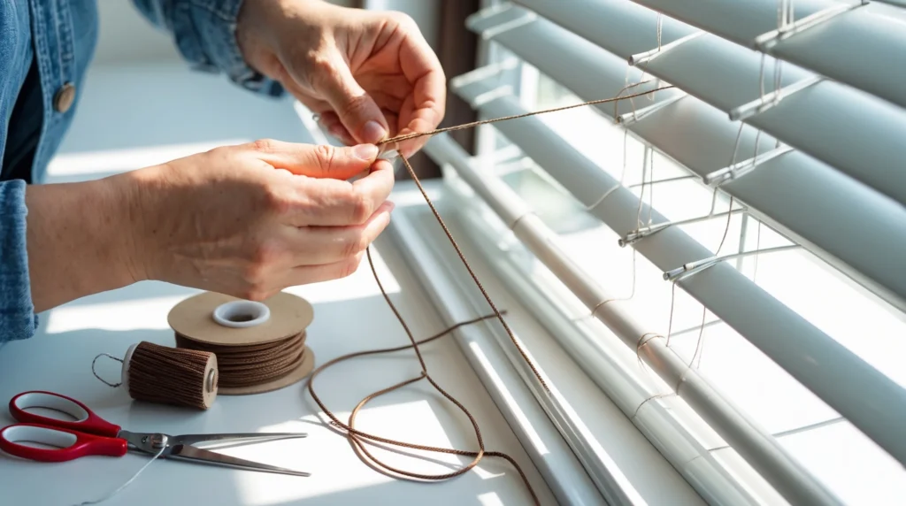 How to Restring Blinds Correctly